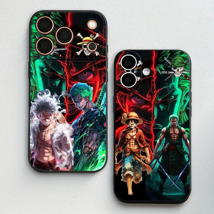 Case for Apple iPhone 17 Pro Max 14 17e 16 15 Pro 7 8 Air 13 XR XS MAX 12 11 Funda Phone Cover Comic Ones Pieces