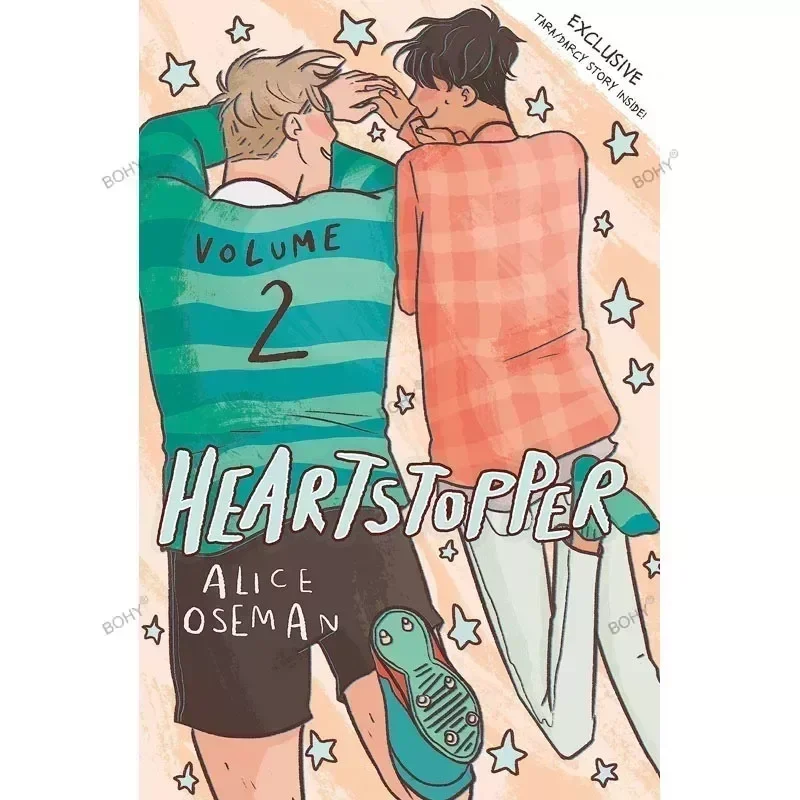 5 Books/set Heartstopper Series Volume 1-5 Books Set By Alice Oseman Heartstopper Series Volume