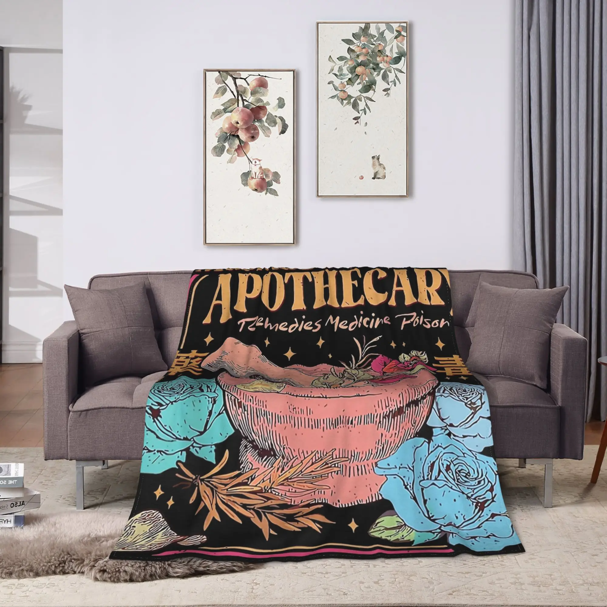 The Apothecary Diaries Maomao  Blanket Quality Super Soft  Bedding Throws Winter Girls Boys Couch Bed Funny Bedspread