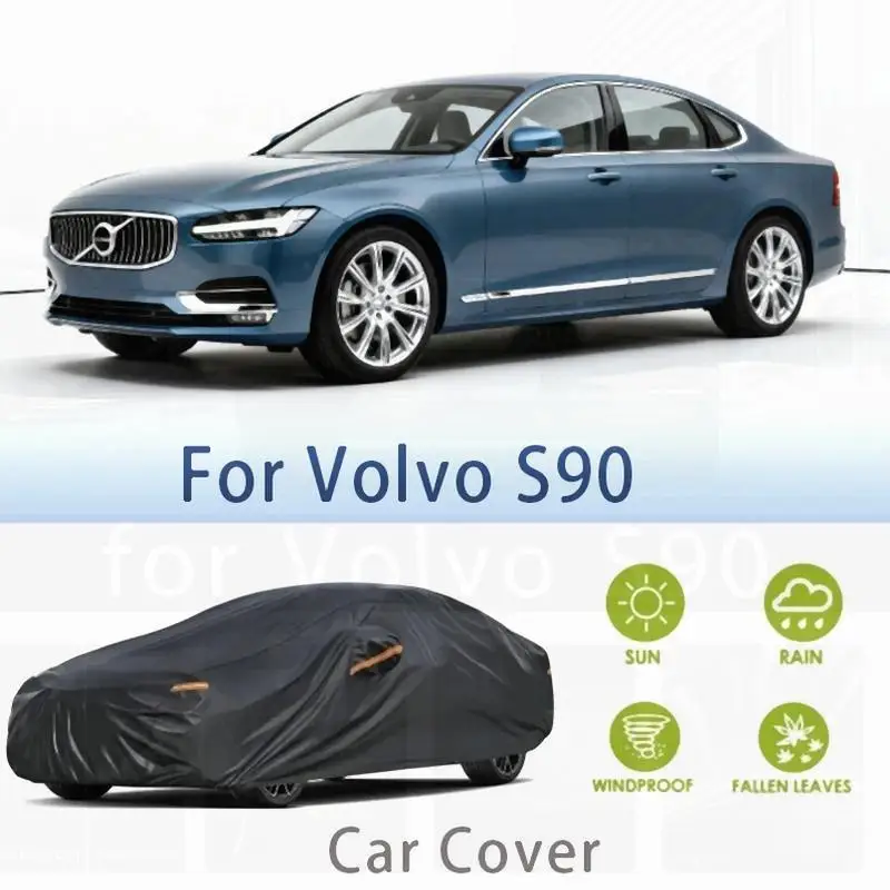 

Для наружной защиты, водонепроницаемый полный для Volvo S90, пылезащитный солнцезащитный козырек, автомобильные аксессуары, автомобильные чехлы