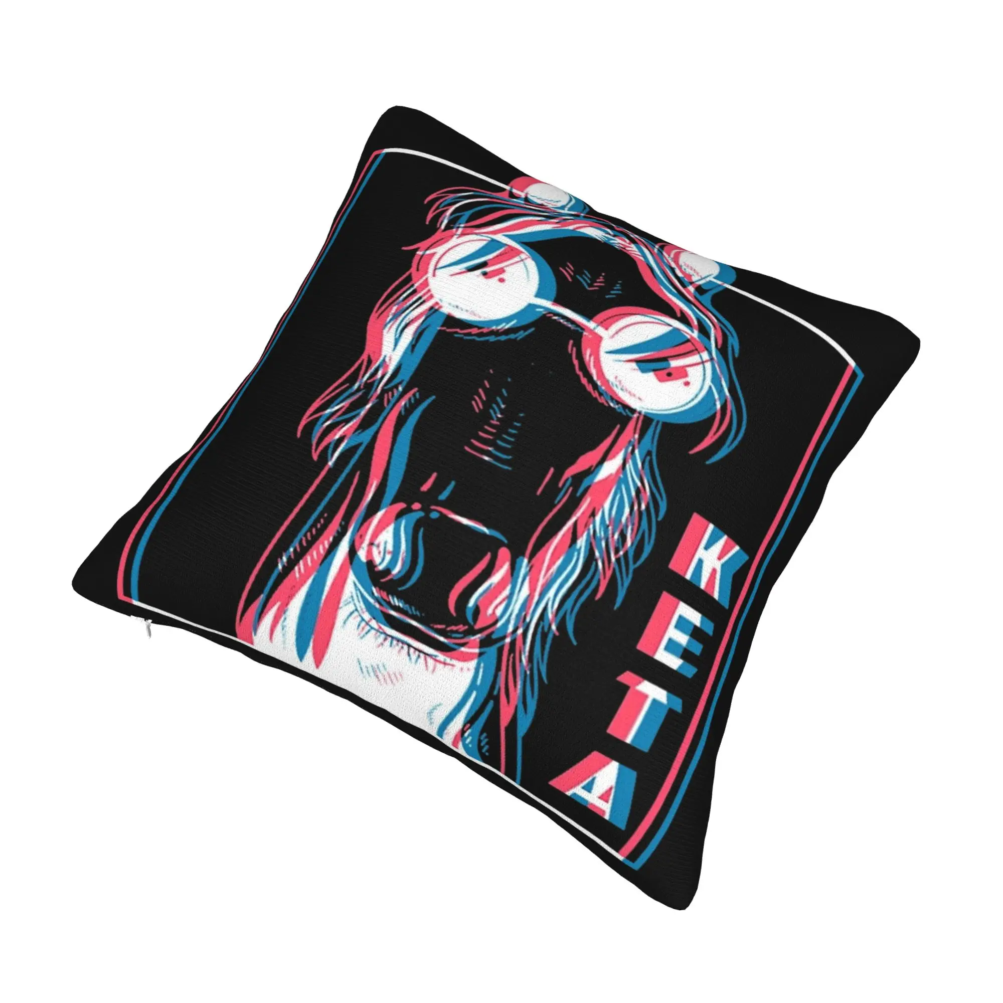 Decorative Pillowcase Ketamin Horse  Stuff Home  Pillow Case Cover Zippered Multiple Sizes