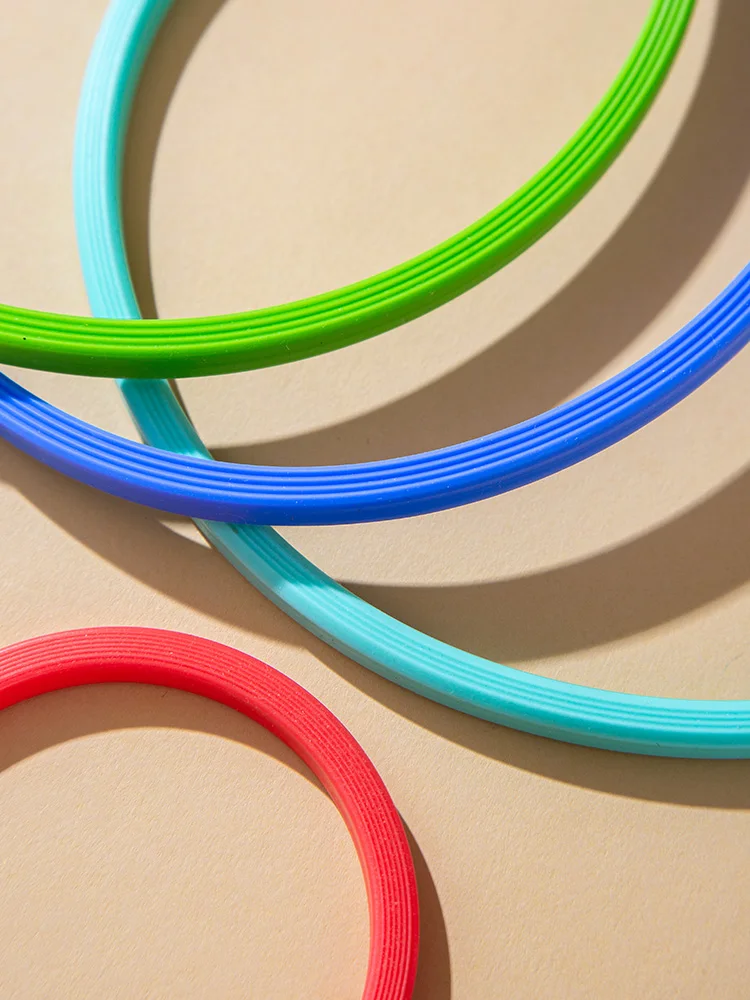 

Food ade Silicone Seal Ring for Glass Food Preservation Box Lunch Box Lid Replacement Leather Seal Strip Kitchen Accories