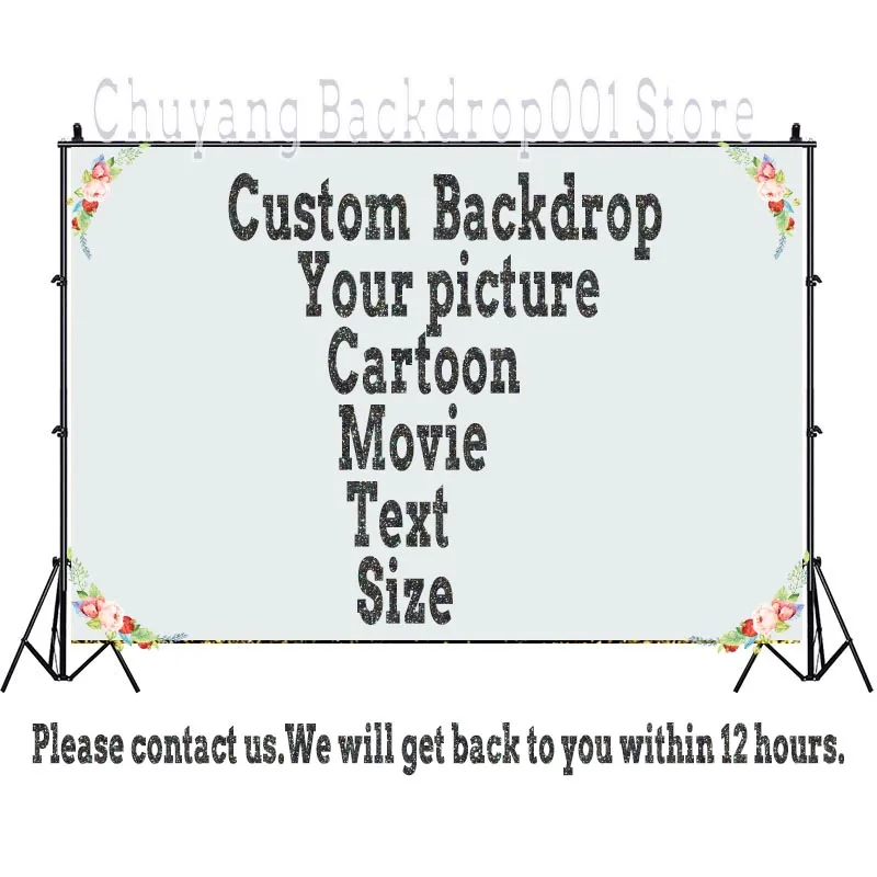 Disney Custom Toy Story Photography Backdrop Baby Shower Boys Happy Birthday Party Background Photocall Prop Decoration Banner