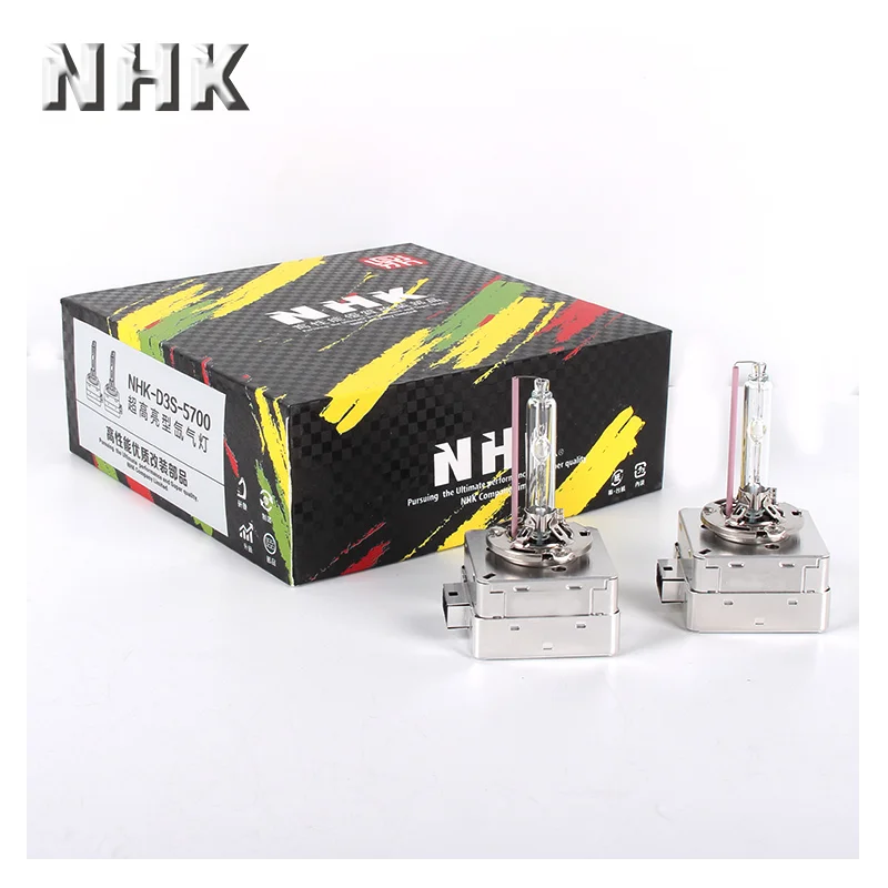 NHK D3S 5700k 5500k VIP HID Xenon Bulb Auto Headlight Retrofit High Quality Hot  Super Illuminant Car Accessories