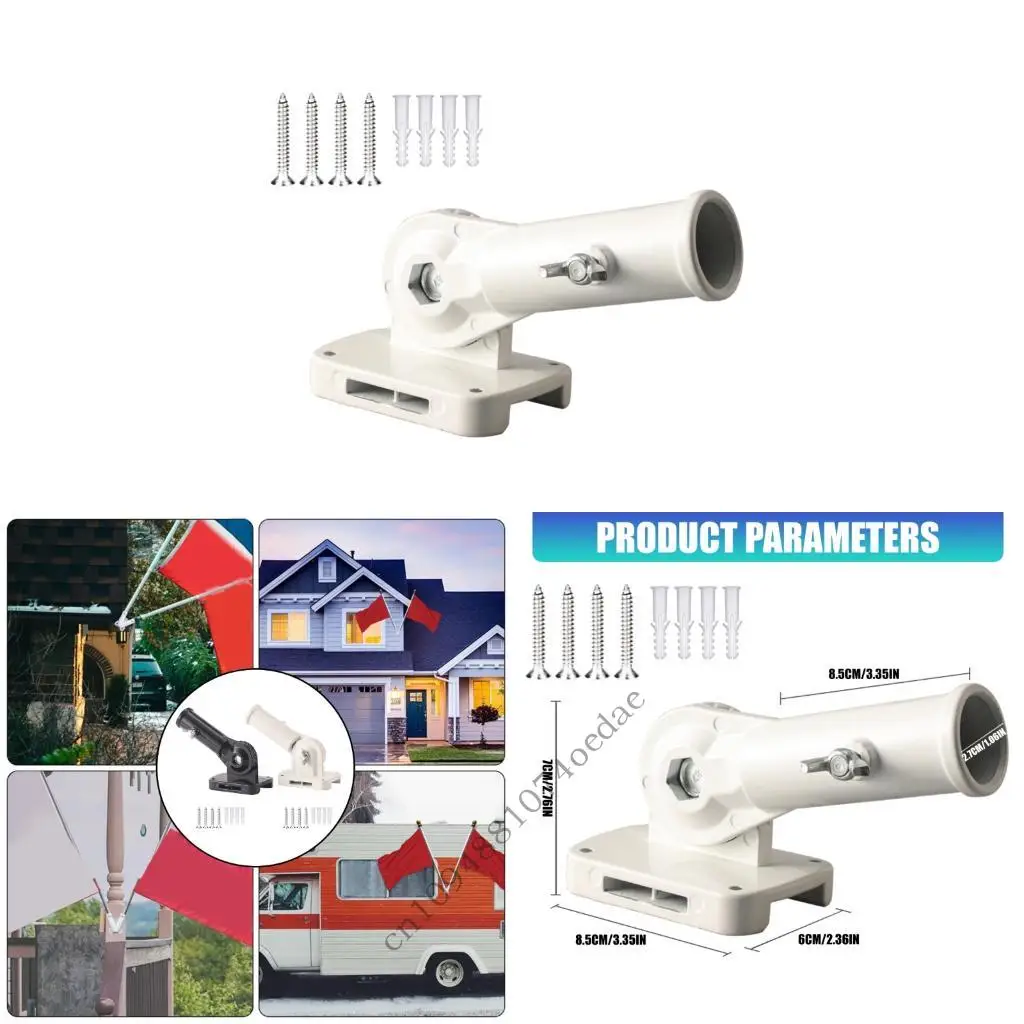 

Настраиваемая поддержка крепления флага на автодомах для продвижения бренда и мероприятий на открытом воздухе Алюминиевый сплав