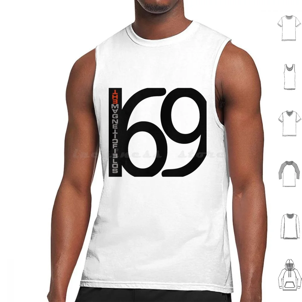 69 Love Songs Tank Tops Print Cotton Fields Music Album Record Vinyl Band Artist