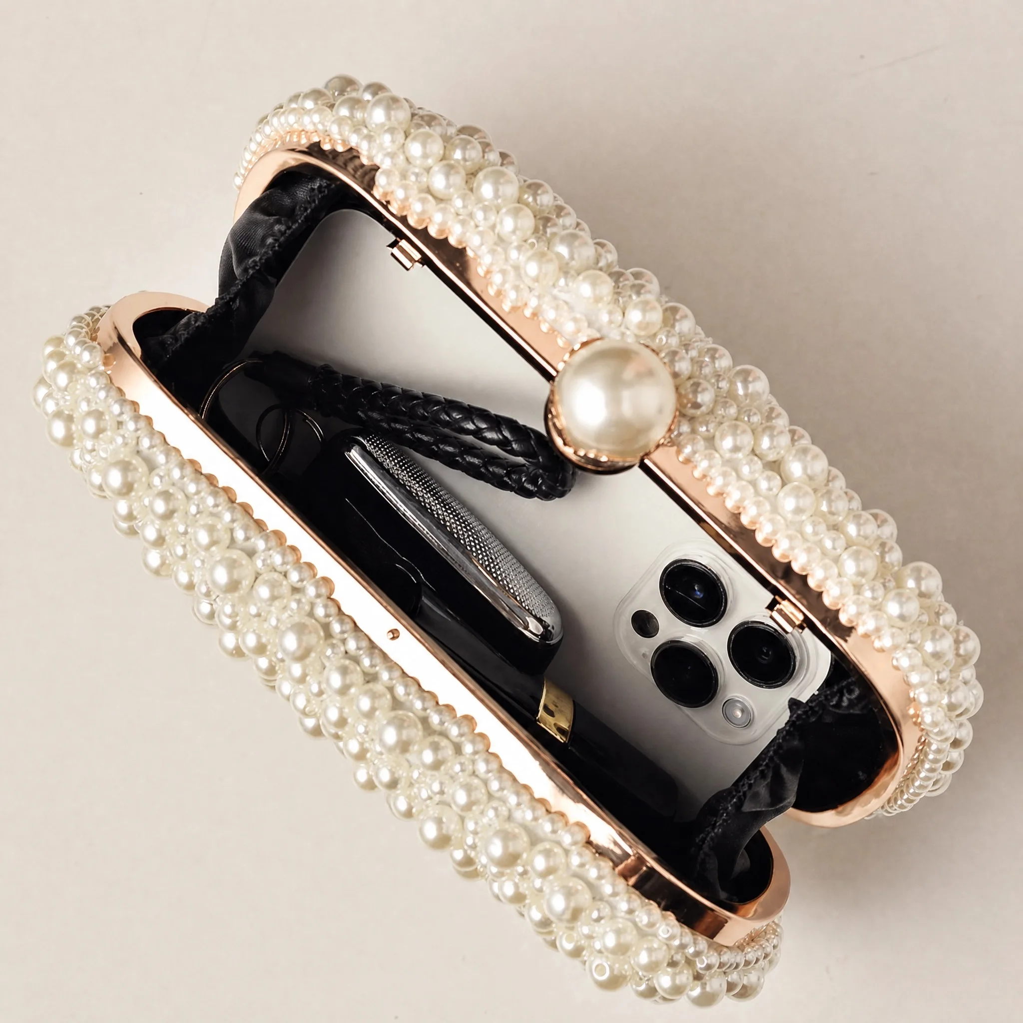 Borse da Festa per Donne, Poch - Luxury Bags White recensione e prezzo