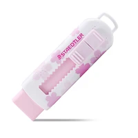 STAEDTLER  Erasers 525 Cherry Blossom Limited Edition Telescopic Rubber Drawing Design Sketch Replaceable Core Cute Stationery 3