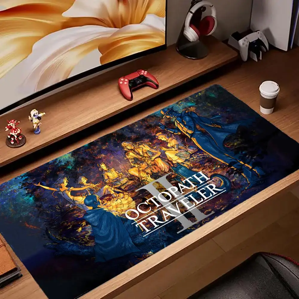 

Octopath Traveler II Mouse Pad Keyboard Mouse stitch Mouse pad,Desk Mats,Gaming Accessories,PC Parts XXL90x40cm