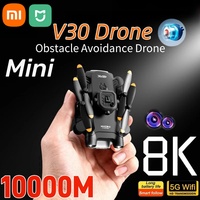 XIAOMI 4DRC V30 Mini Drone Professional 8K Dual Cameras HD FPV Gps RC Brushless Drones Obstacle Avoidance Helicopter Toy 10000m