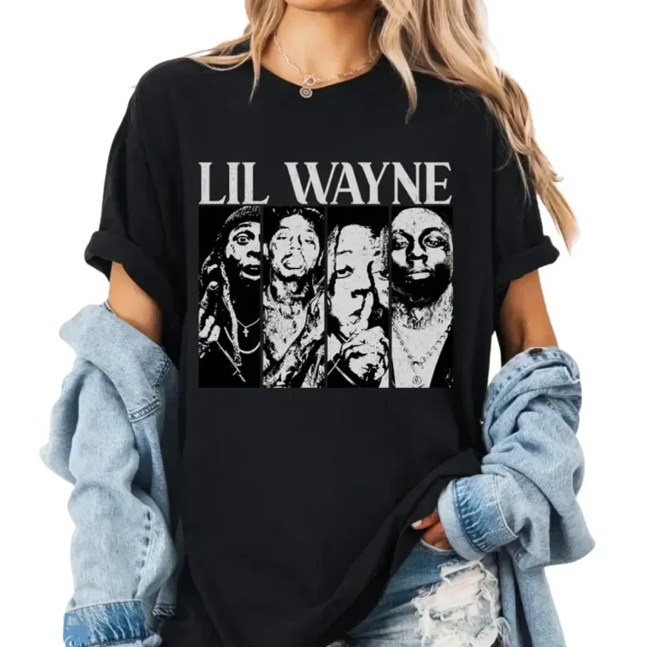 Lil Wayne Tha Carter VI Tour Shirt 2025 Vintage Rap Music Fan Tee