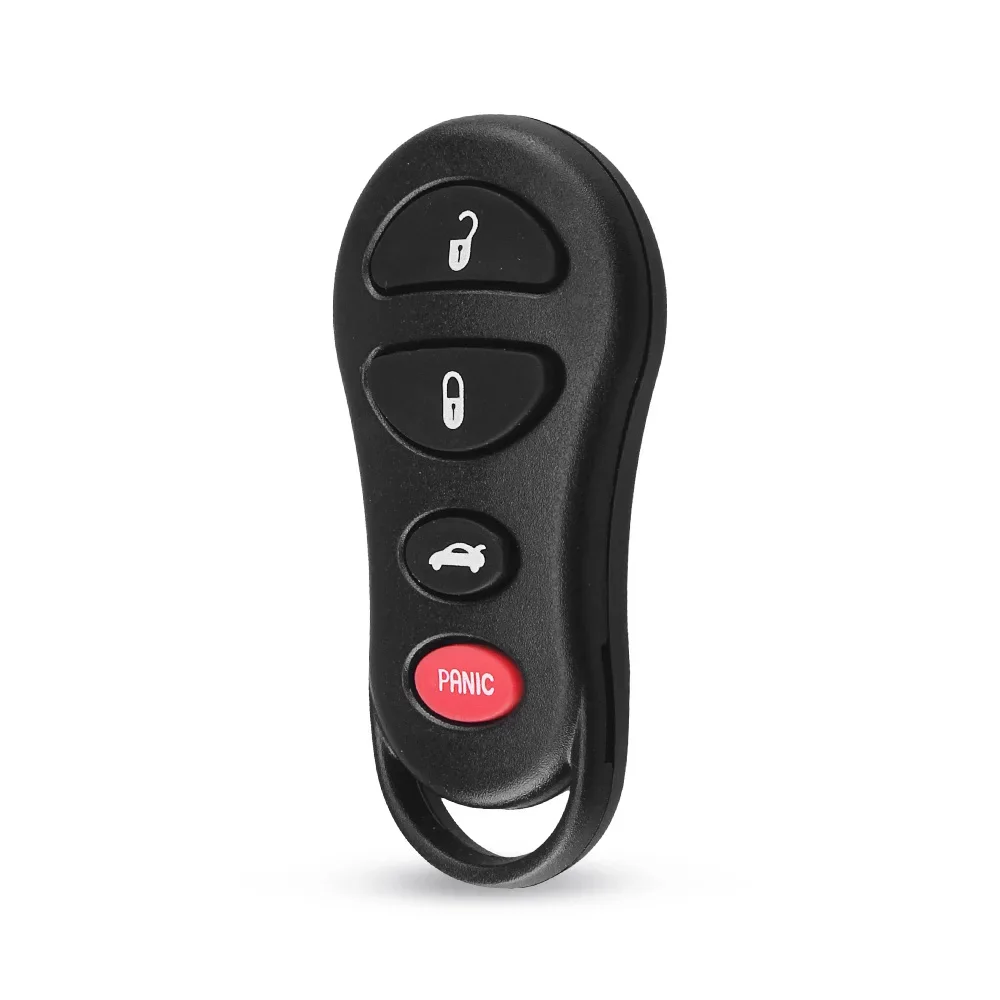 Dandkey 3+1 4 Button Remote Keyless Entry Key Shell Fob Case For Jeep Liberty For Dodge Stratus Viper Chrysler Sebring Concorde