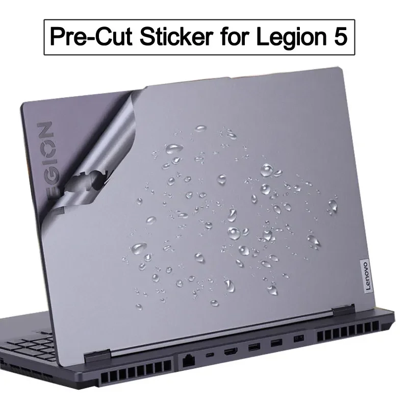 Pre-Cut Anti Fingerprints Laptop Sticker Film Skin Cover  2023 Legion Slim 5 16IRH8 16APH8 Gen 7 15IAH7 15ARH7 Gen 6 15ACH6