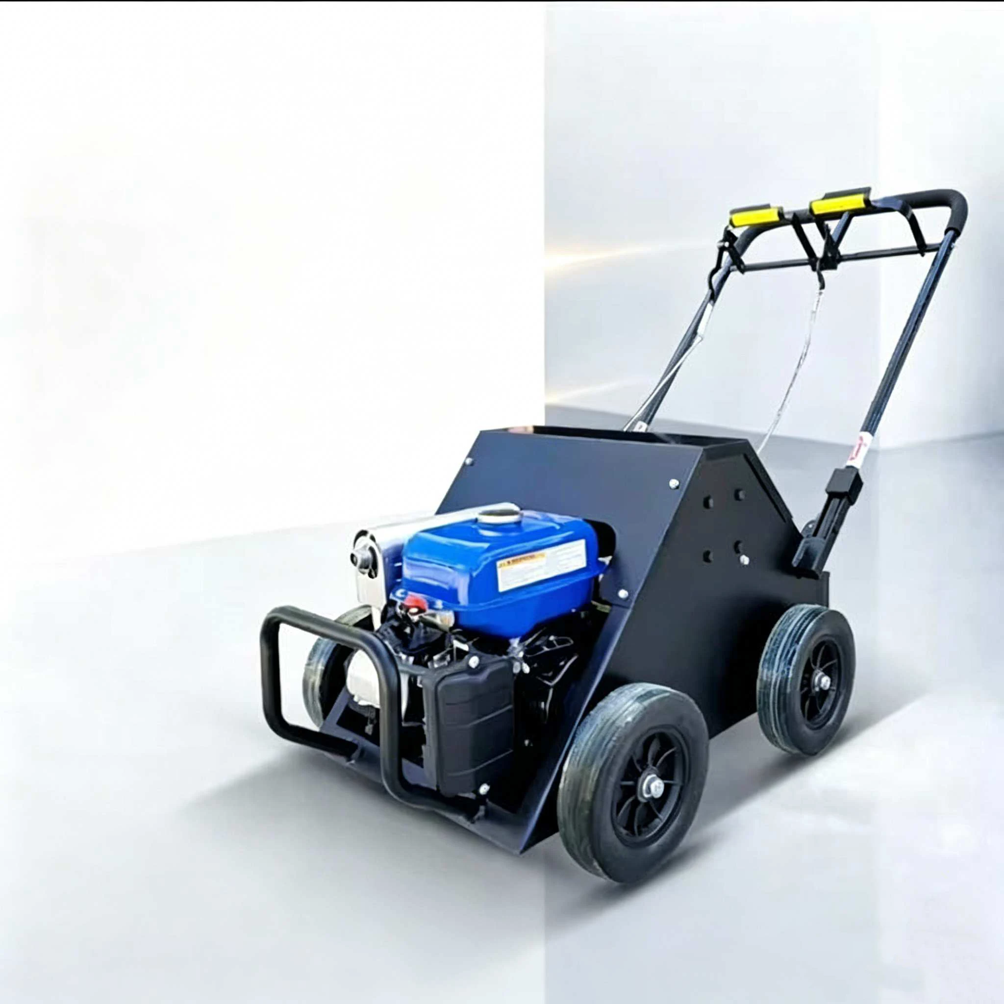 

Professional Hand-Push Vertical Lawn Aerator PL410/4 Golf Course Ventilation Machine for Grass Maintenance Tool