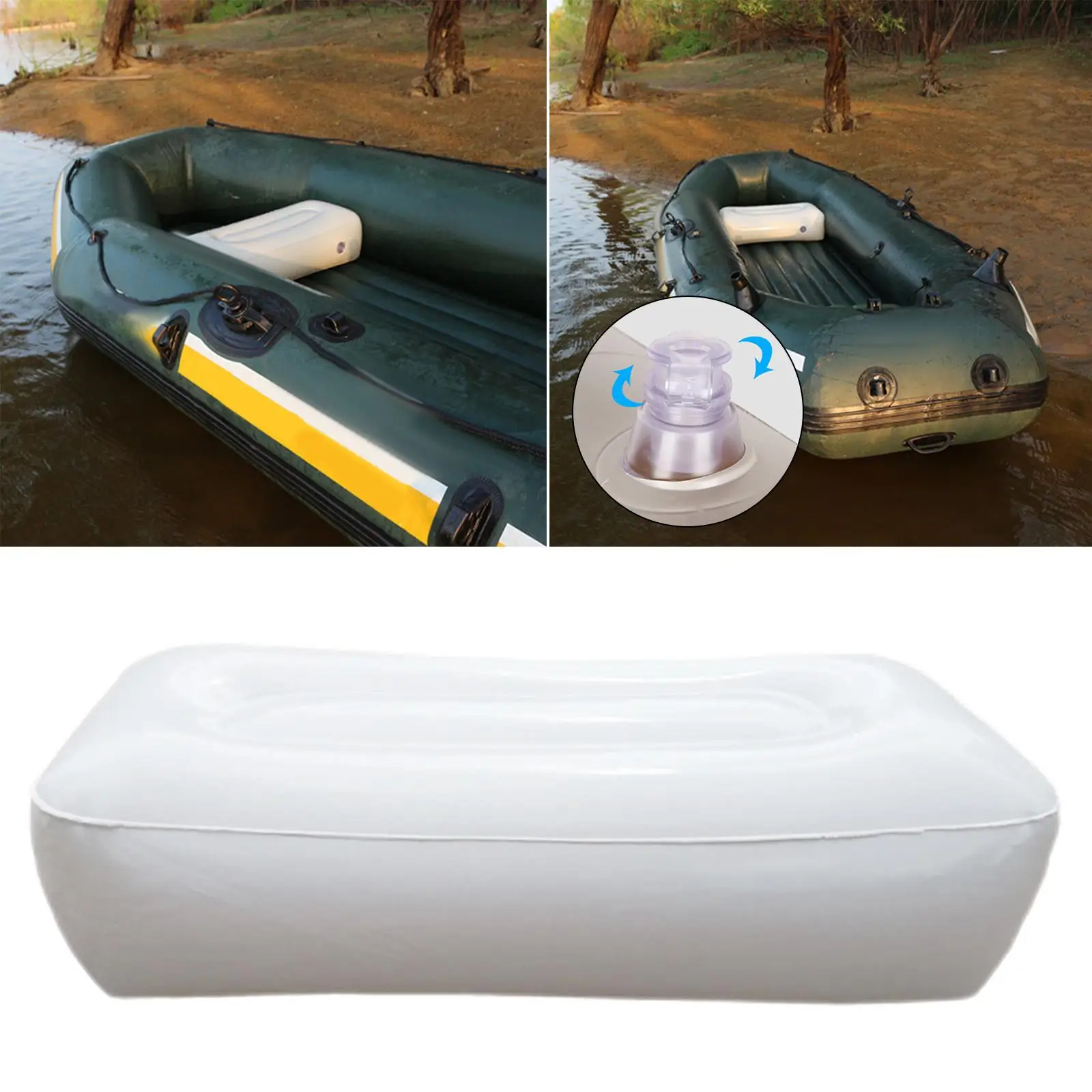 Inflatable Boat Seat Increase Thickening Easy to Carry Soft Kayak Waterproof