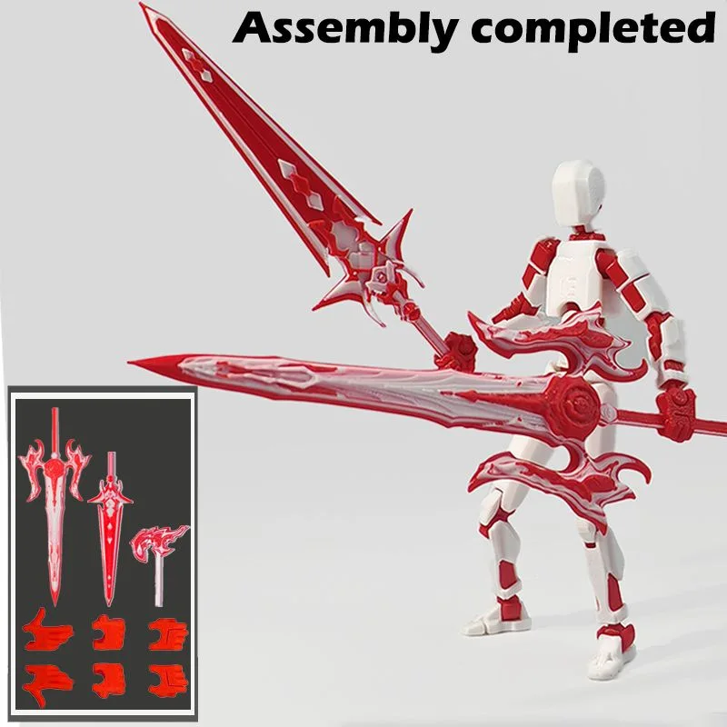 Robot transformador Dummy13, juguetes multicolores, figuras de acción móviles multiarticuladas, impresión 3D, juguetes ensamblados de la suerte