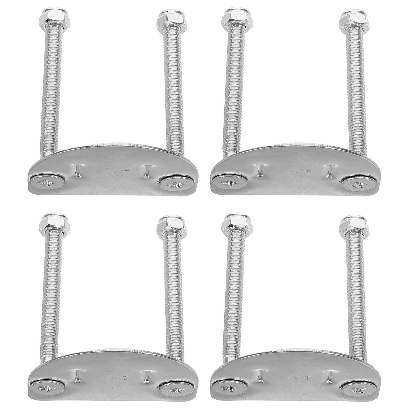 

4 Pcs Roller Skate Plates Double Row Smooth Gliding Shock Absorption Durable Universal Skates Drift Accessories Women Men