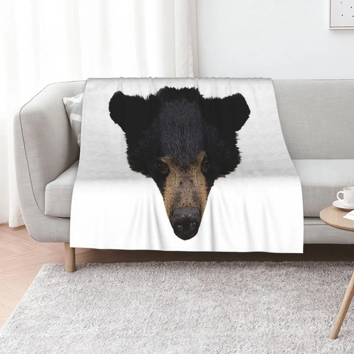 

Black bear baby, great bear designs, cute animal designs girls Throw Blanket Stuffeds Loose Travel Blankets