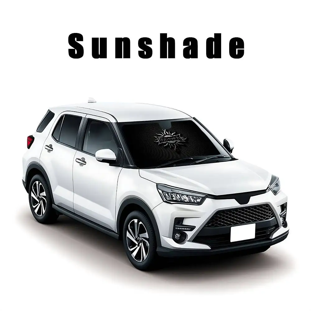 H-HoleS الفرقة مظلة السيارات الستائر القيادة سيارة ظلة الزجاج الأمامي غطاء الظل سيارة ظلة الأشعة فوق البنفسجية الشمس قناع حامي