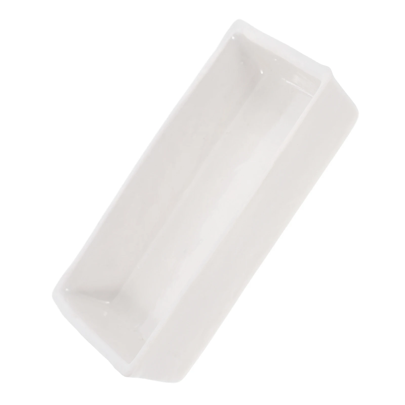 

High Temperature Resistant Porcelain Grey Dish Ceramic Tray Burning Container Resistance Ceramics Holder for Laboratory