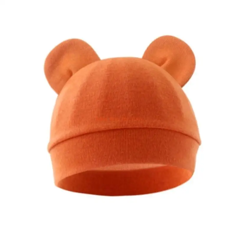 

J0PF Cotton Newborns Thin Hat Spring Baby Fetal Caps for Indoor Outdoor Travel