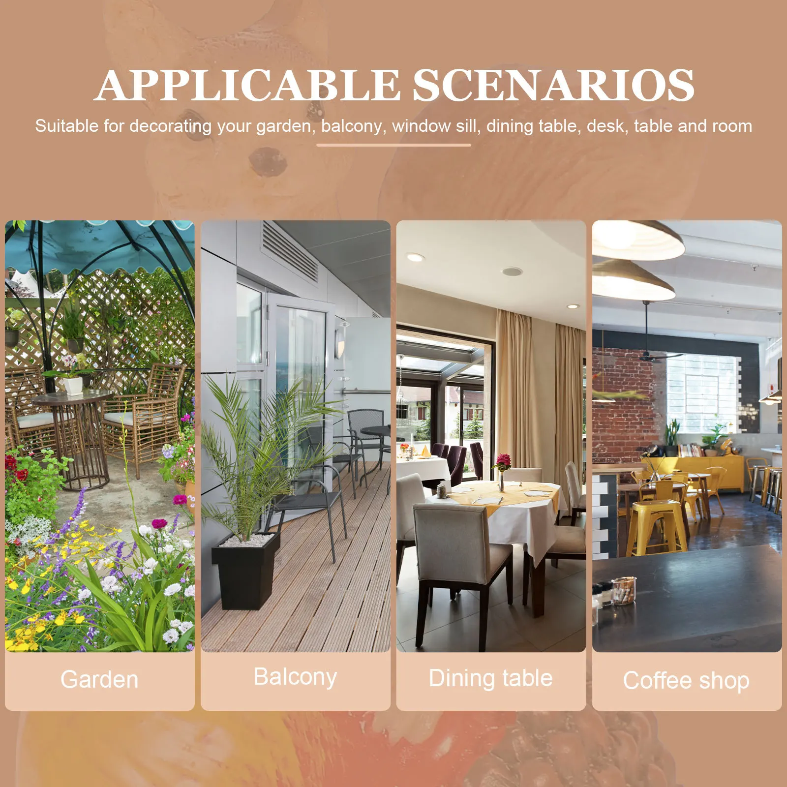 

1Pcs Resin Squirrel Statue Exquisite Realistic Resin Craft Ornament Home Garden Room Decoration Home Decoration