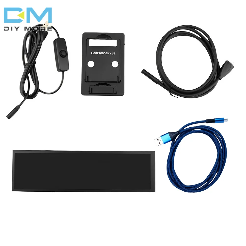 Display LCD a strisce da 8.8 pollici 480x1920 IPS Touch Screen USB LCD HD Sub Screen Monitor per Windows HDR 178 ° angolo di visione completo