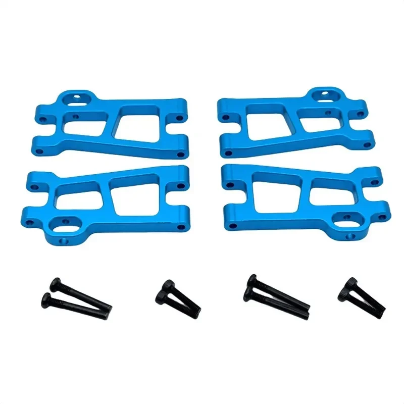 Brazo inferior de metal adecuado para coche RC de pie grande Yudi 1/16 GR M16, modificación de piezas de chasis mejorada, universal delantero y trasero