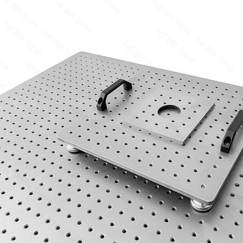 300x300mm High Magnetic Permeability Optical Flat Plate Optical Stainless Steel Breadboard Steel Optical Workbench