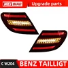 Luces traseras Led para coche, accesorio de iluminación con diseño de nuevo estilo, Plug And Play, para Clase C 2007-2012 5