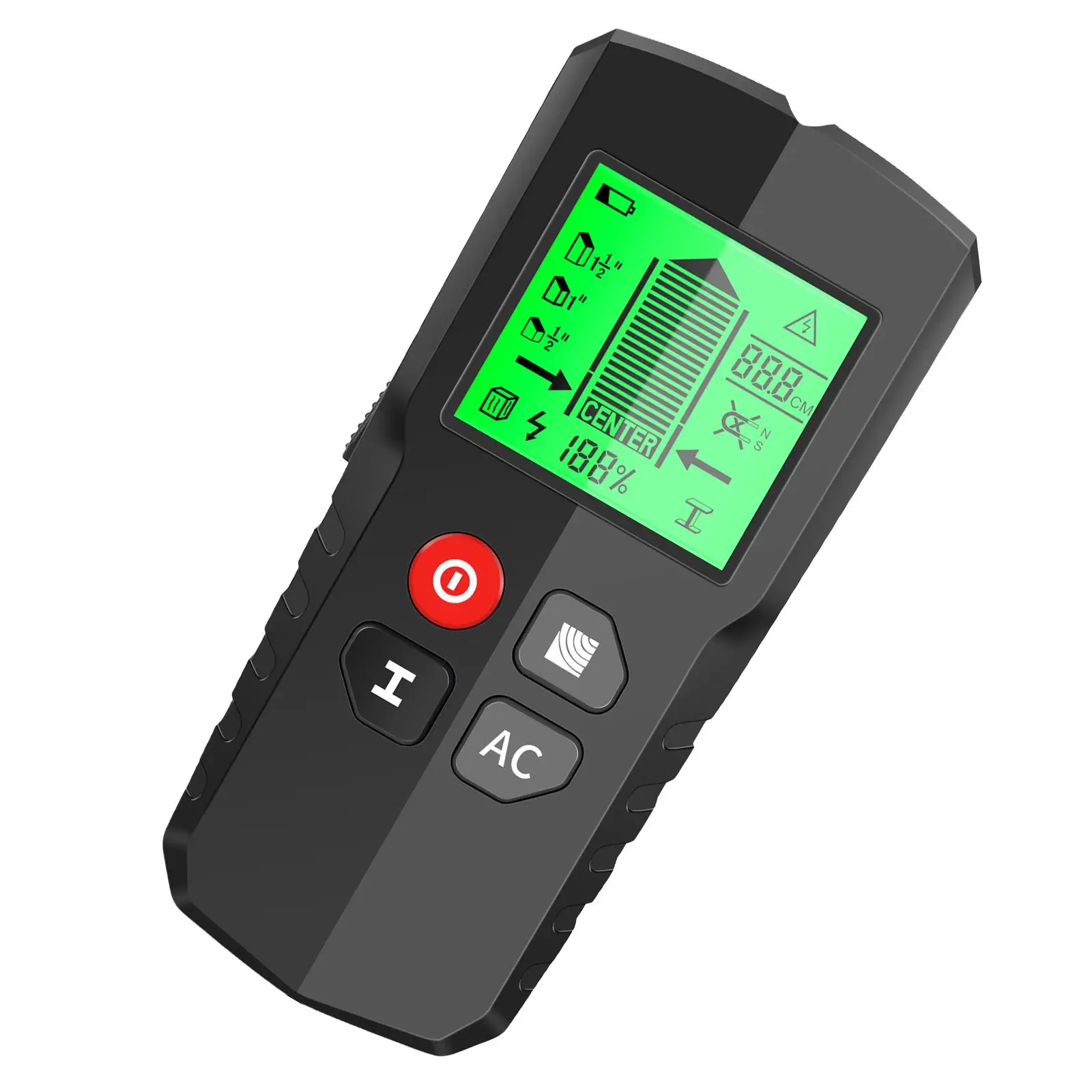 Stud Finder Tool Length Live Wire Detect Wall Scanner Detector Cable Finder Beam