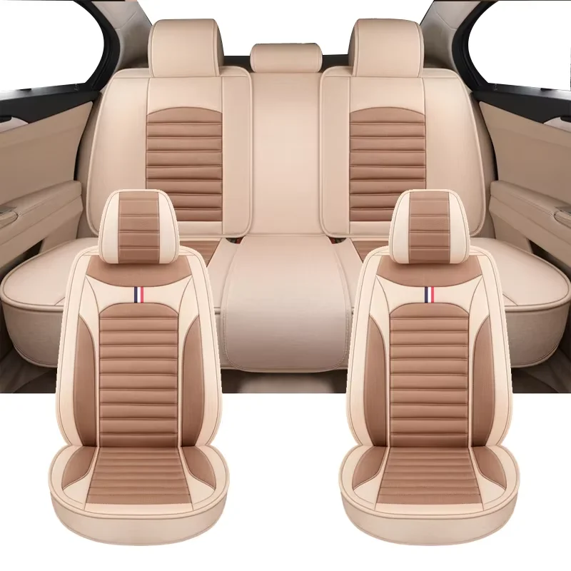 أغطية مقاعد السيارة العالمية المتينة المضادة للانزلاق لـ Volwsagen VW Amarok Golf 8 7 6 5 4 Touareg Bora Jetta ملحقات السيارات الداخلية