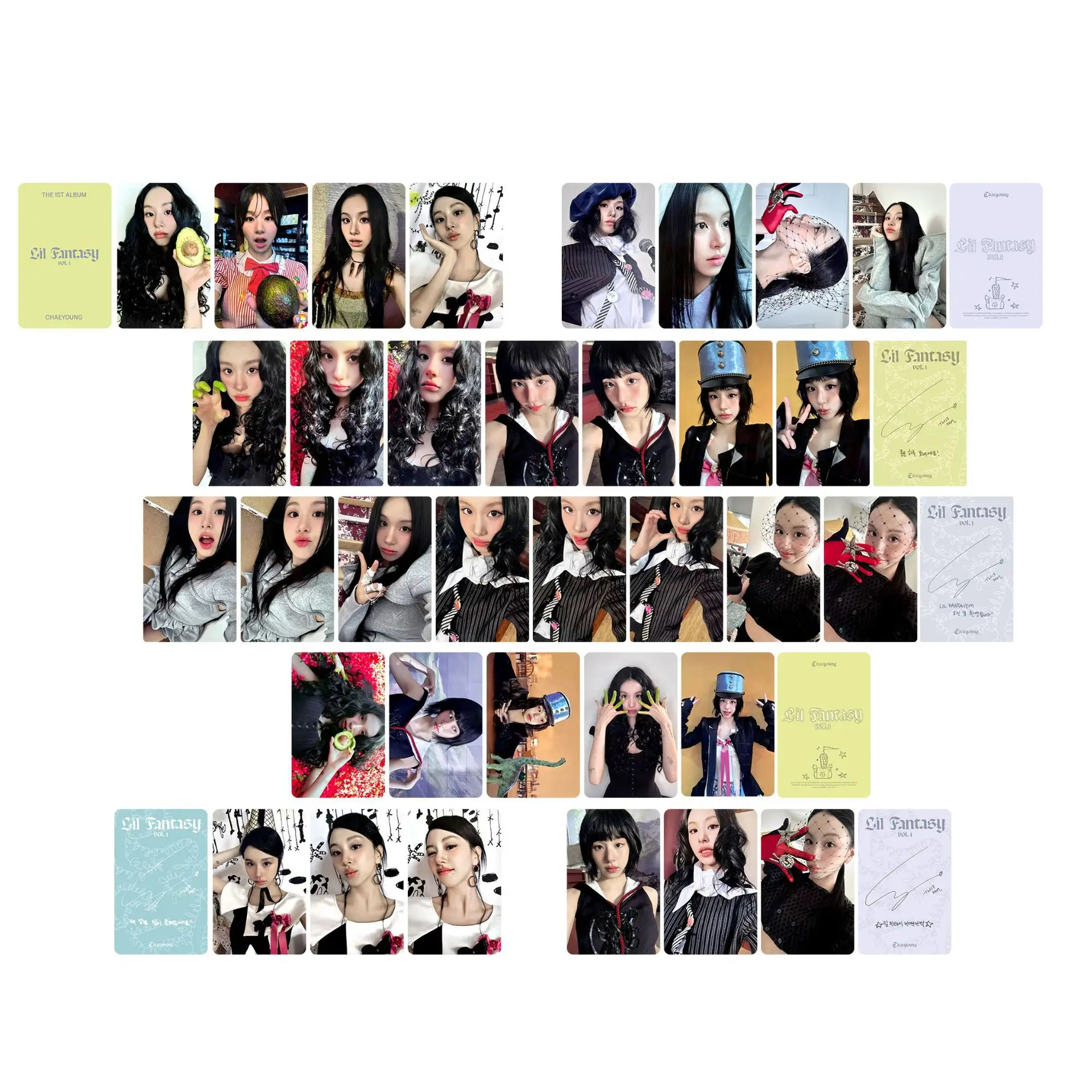 ألبوم KPOP ChaeYoung SOLO بطاقات الصور LIL FANTASY vol.1 ألبوم صور بطاقة خاصة مجموعة المشجعين هدية