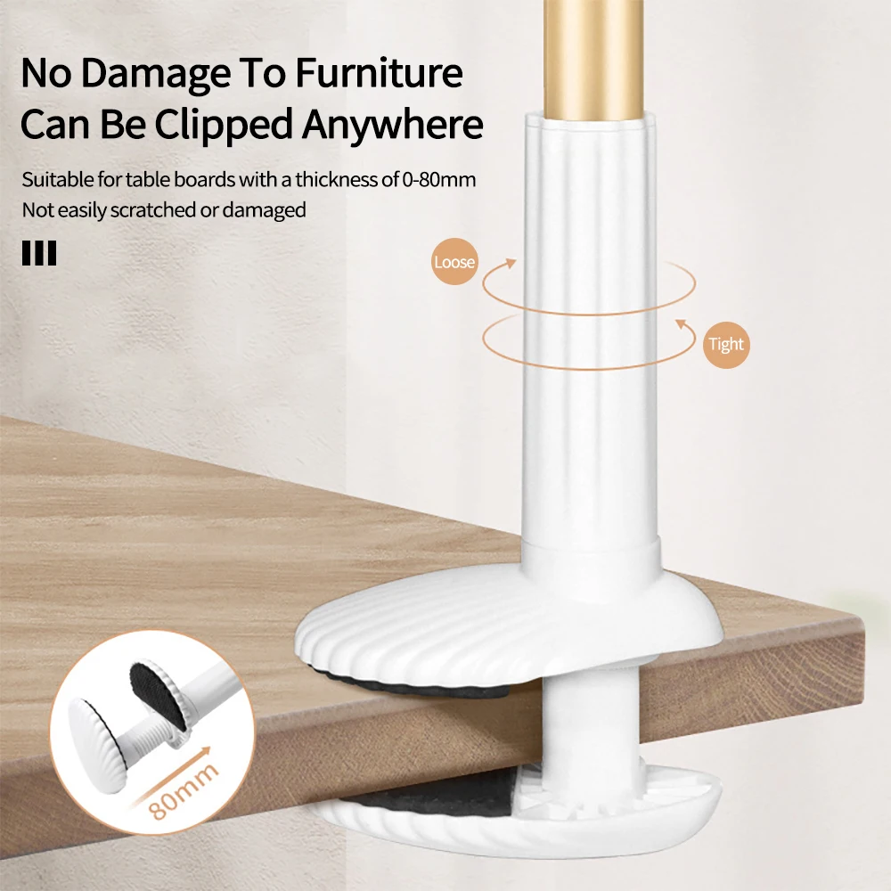 Lazy Goose Neck Mobile Phone Holder. 360° Rotating Long Arm Bedside Table Mobile Phone Holder Phone Accessories Phone Grip