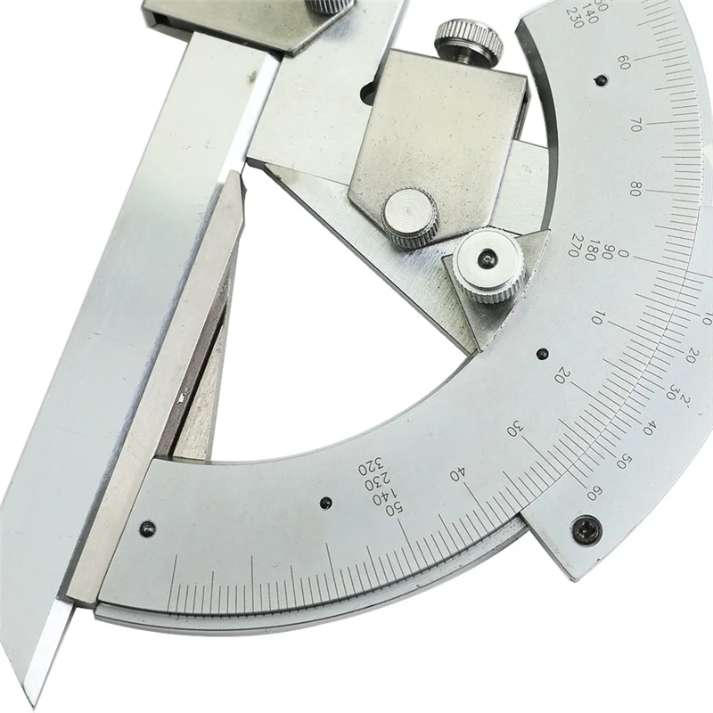 

Y42A-0-320 Degree Vernier Angle Ruler With Storage Box Protractor Woodworking Measuring Ruler