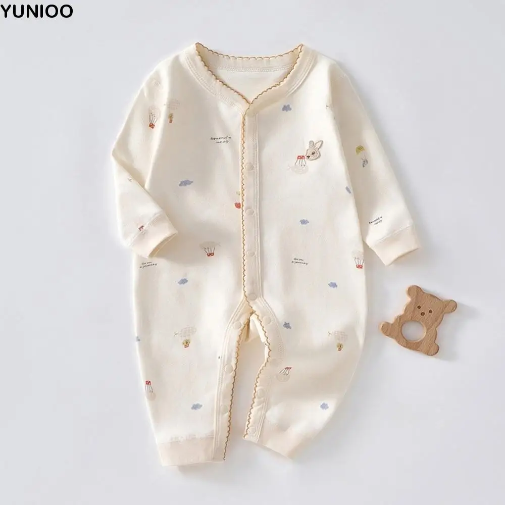 

Horse/Rabbit Cartoon Baby Romper Infant Romper Long Pants Climb Cartoon Baby Jumpsuit Casual Outfit 3-6-12 Month