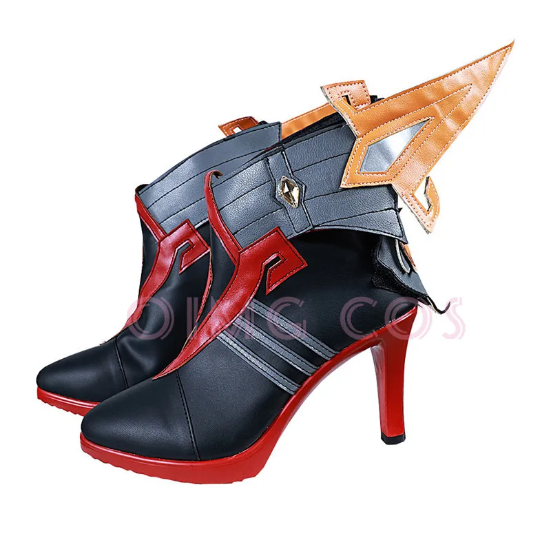 Genshin Impact Mavuika Cosplay buty Anime w stylu chińskim Halloween dla kobiet gra