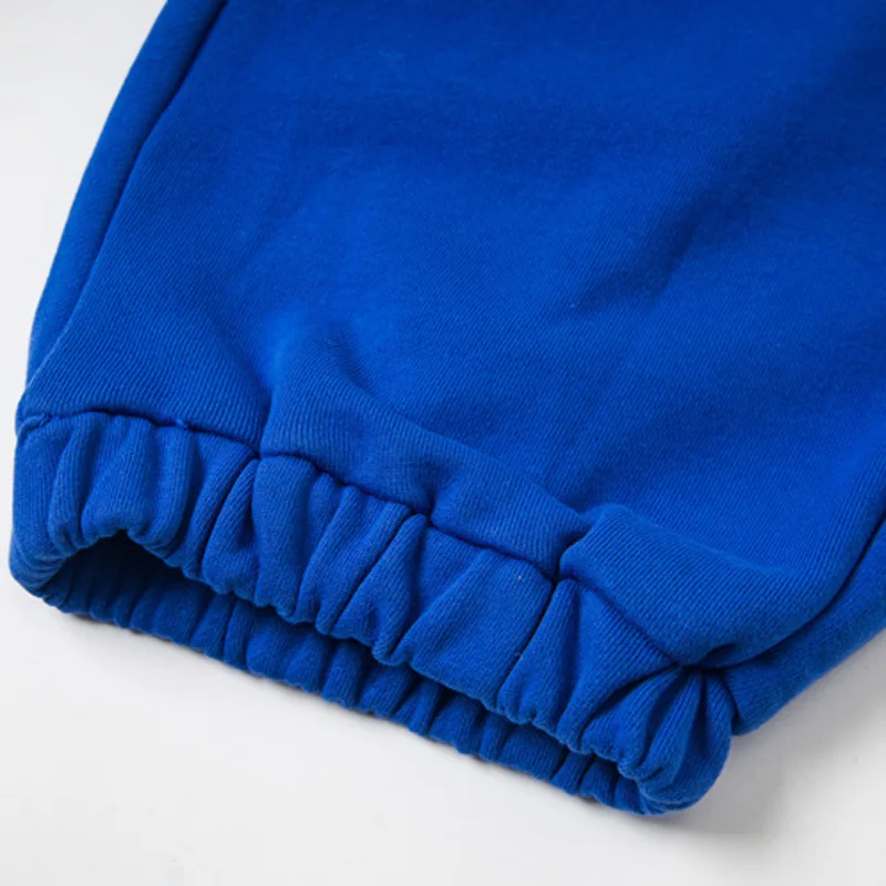 الاتجاهات الأوروبية الأمريكية Mowalola Sweatpants الشارع الشهير العلامة التجارية عالية الجودة الكلاسيكية التطريز سراويل تقليدية الرجال النساء #5