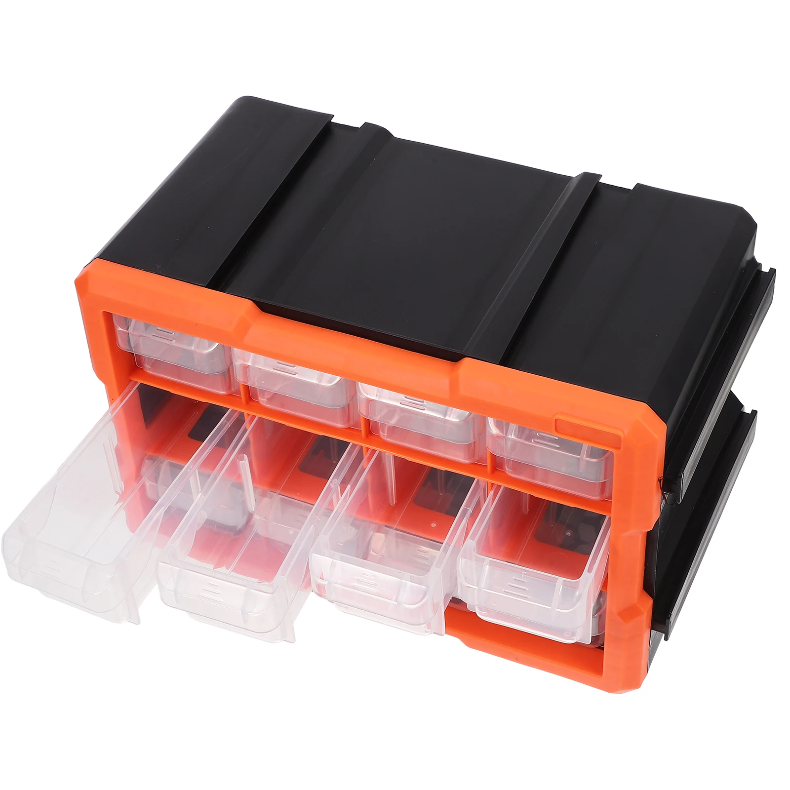 

Parts Storage Box Organizer Drawers Hardware Cabinet Tray Electronic Toolbox Screw Multicompartment Durable Compact Tool
