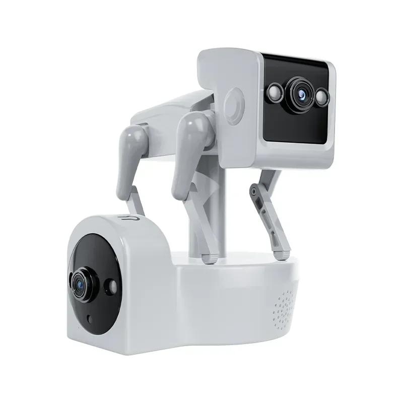 

4MP HD Умная роботизированная Wi-Fi IP-камера для внутреннего видеонаблюдения с двусторонней аудиосвязью, цветным ночным видением и беспроводной PTZ-функцией