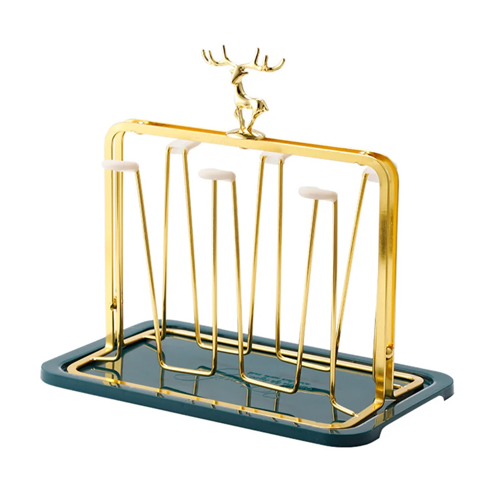 

Cup Holder Drying St Drain Tray Sturdy Glass Mug ganizer Kitchen Storage Solution Ventilation Mold Prevention