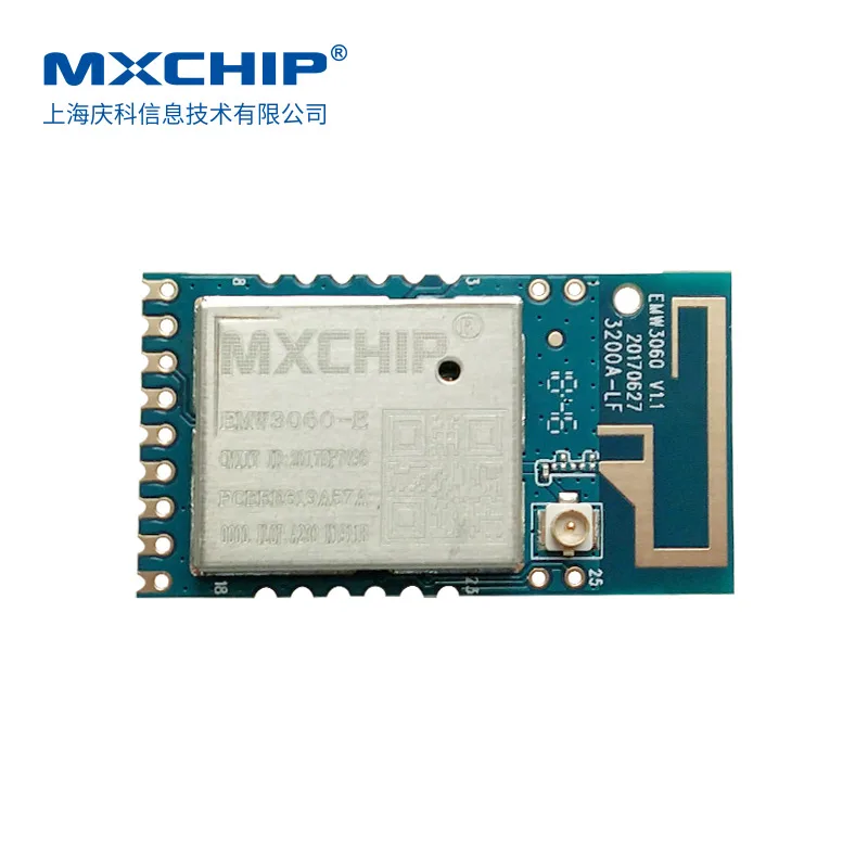 EMW3060B-P celebra la información de Internet de la placa de módulo de antena cargada con módulo wi-fi inalámbrico integrado IoT