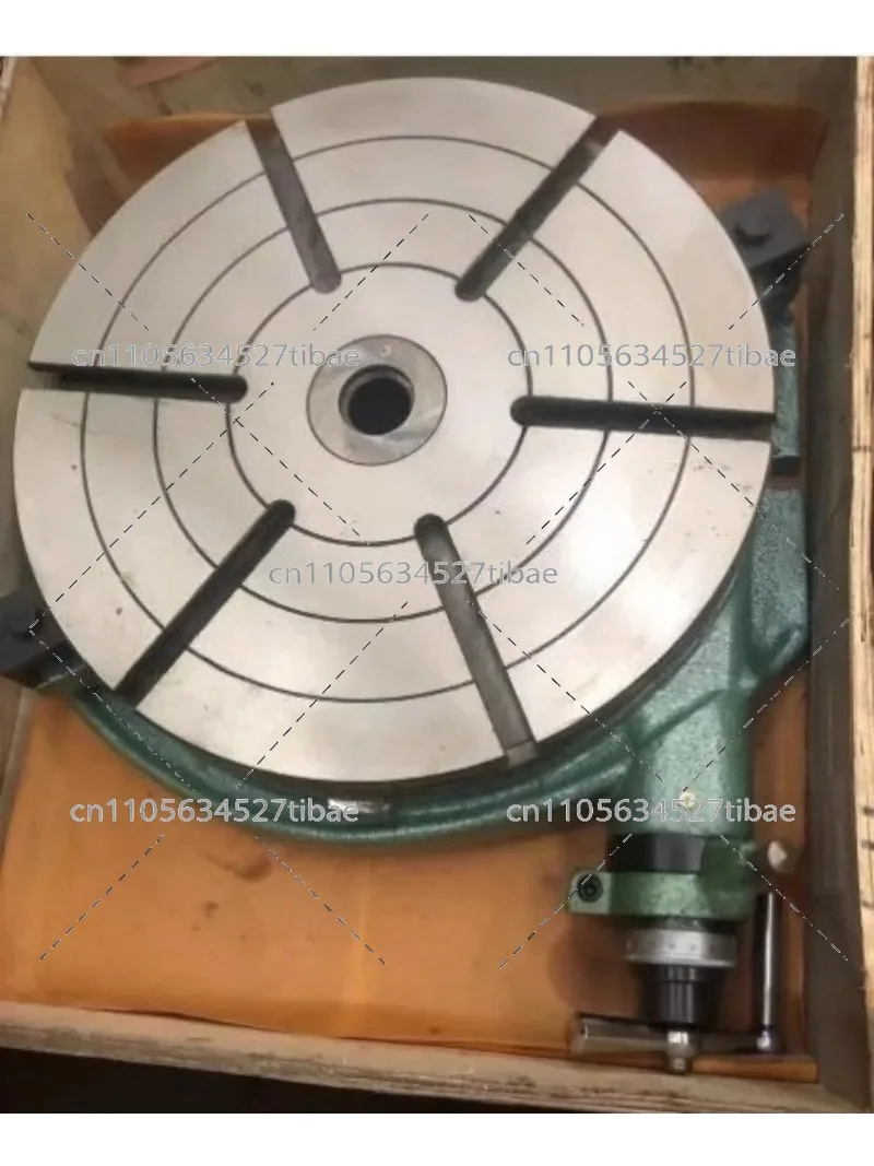Milling Rotary Table TS200A 200mm Horizontal Fixed Scale Indexing Plate for Milling Machine Precision Work