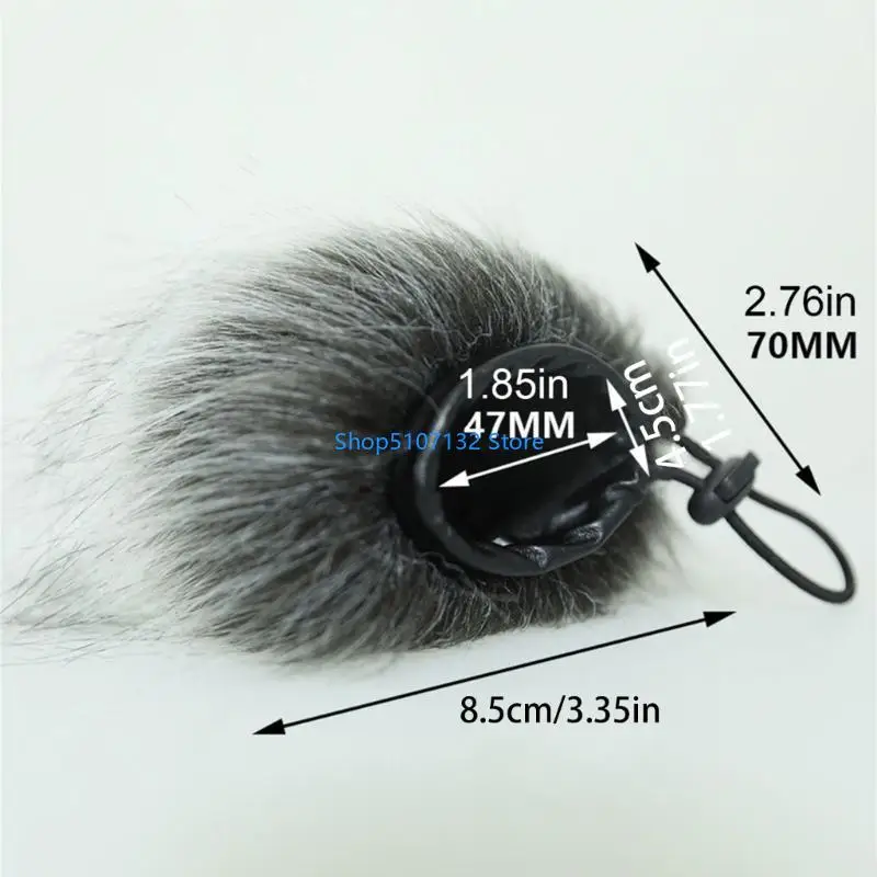 87HD profesional a prueba viento reducción ruidos grabadoras digitales cubierta micrófono para ZOOM H1 micrófono