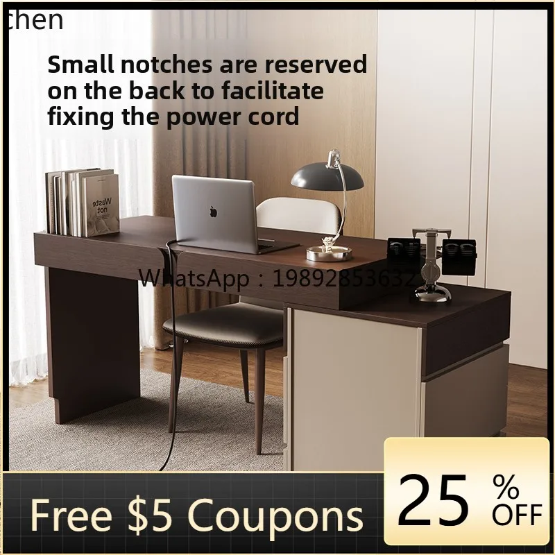 

W1 minimalist desk small apartment dresser bedside table integrated study table computer table