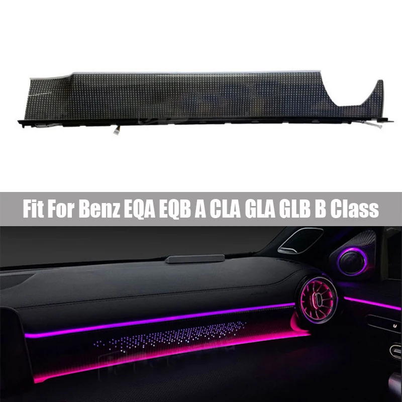 

Fit for Mercedes-Benz EQA EQB CLA GLA GLB A Class B Class Co-pilot Star Logo Plate/Star Panel Automotive Interior Accessories