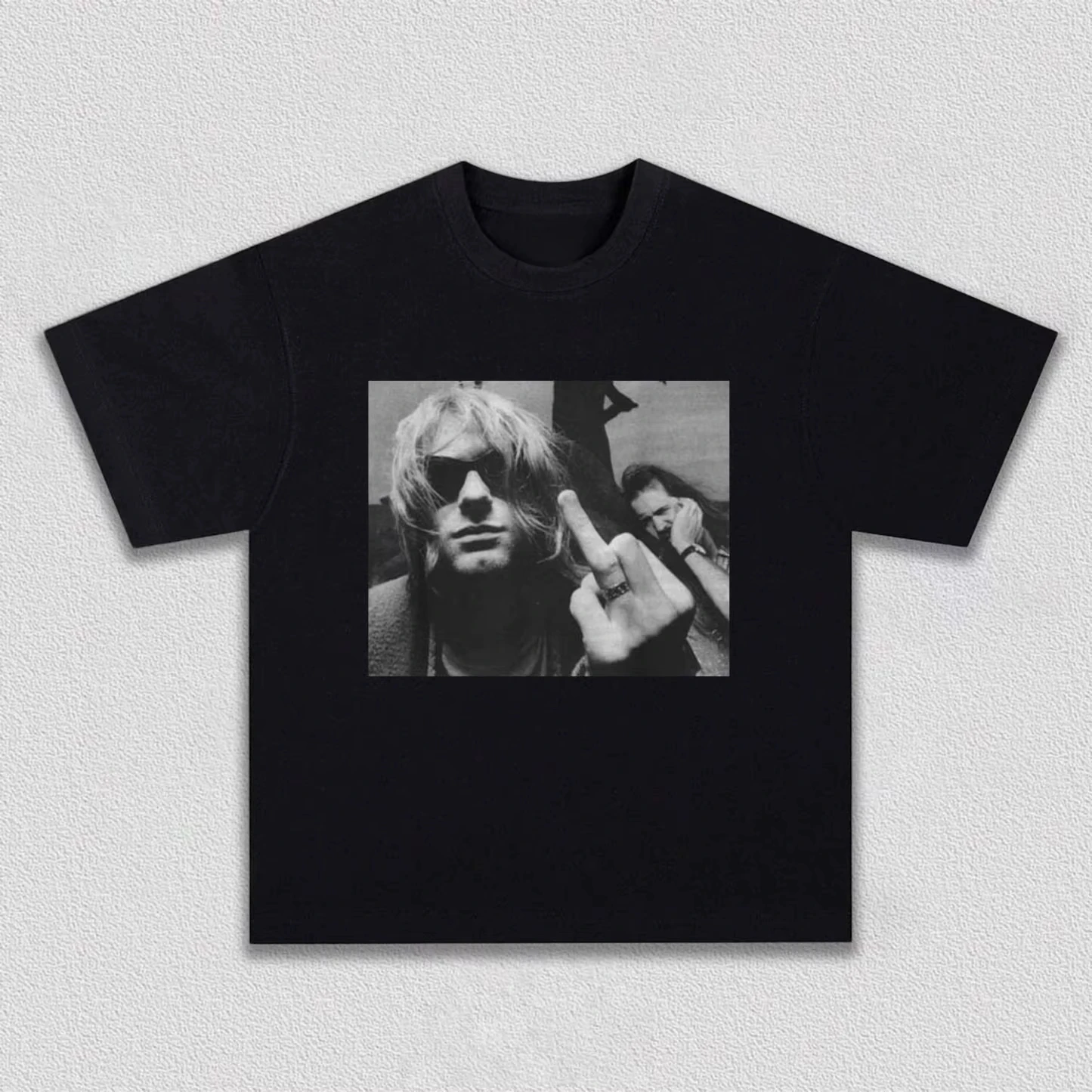 

Kurt Cobain Y2k Nirvana graphics cotton unisex shirt 2026 New O-neck Short Sleeve men's Women's fashion hip-hop T-shirt fan gift