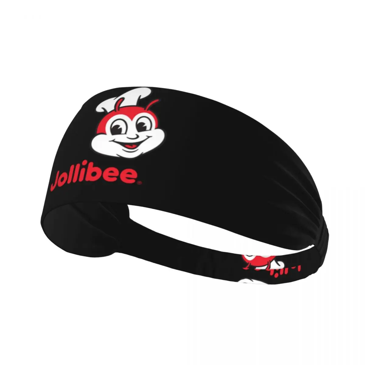 

Custom Jollibee 2 Sweatband for Men Women Quick Drying Sports Sweatband Gym Yoga Running