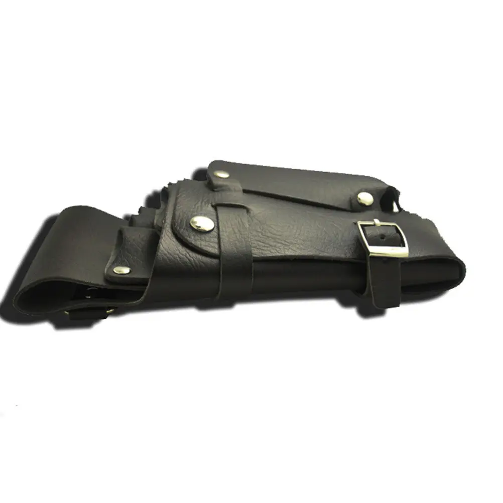 Professional Hairstylist Tool Organizer Waist Bag Black Scissor Holder Pouch Durable Barber Tool Holder Multifunction