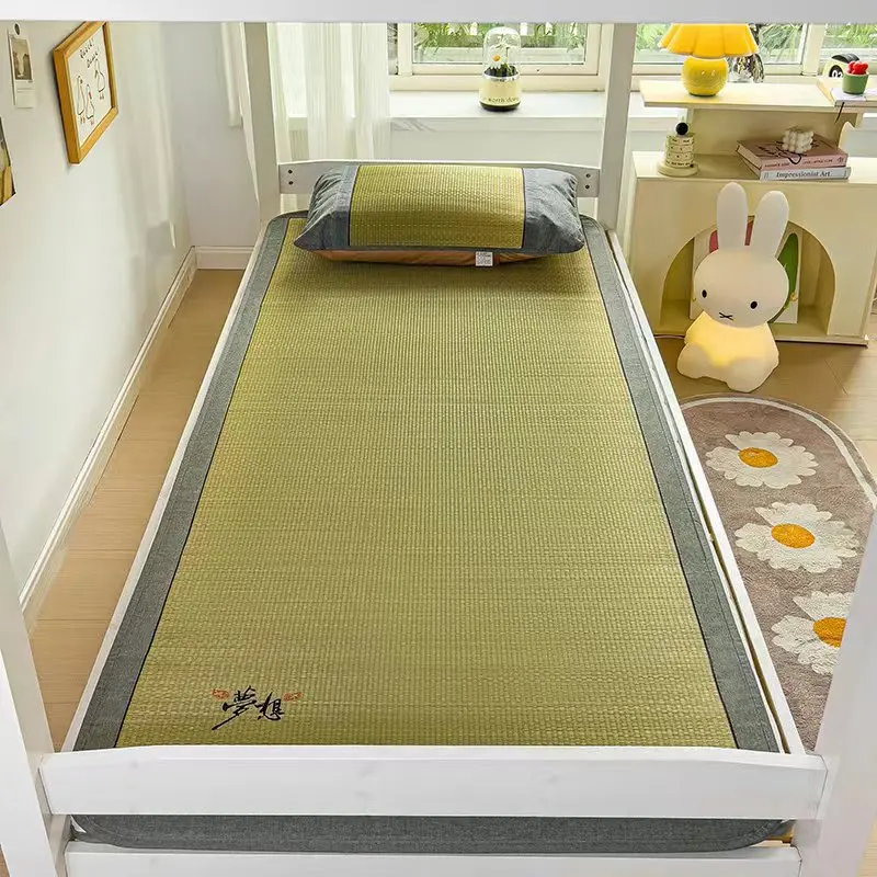 

l Губка, традиционный коврик из ивы для одного человека, студенческий Dormi, охлаждающий комплект постельного белья, складные футболки